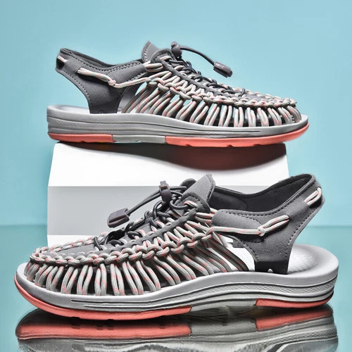 Breathable Weaving Design Sandals for Men and Women, Perfect for Summer Beach - Picture 36 of 37