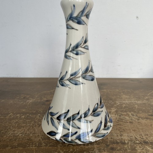 Jersey Pottery Bell Vintage Studio Blue Floral Art - Picture 3 of 8