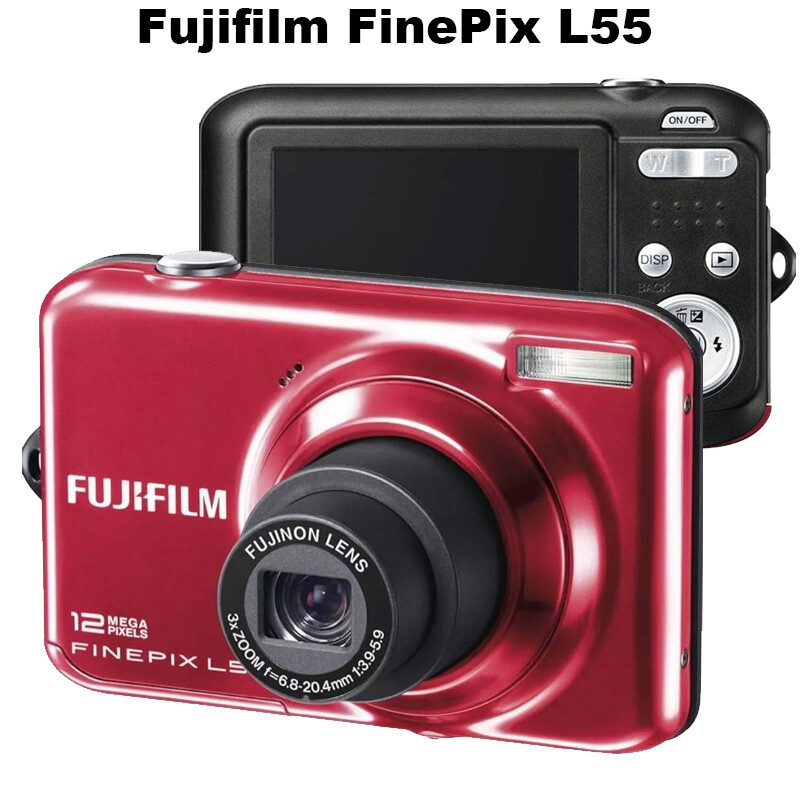 ❗️激安価格❗️デジカメ　本体　FUJIFILM Finepix L55 Fujifilm FinePix L55 12.0MP Digital Camera - Red for sale