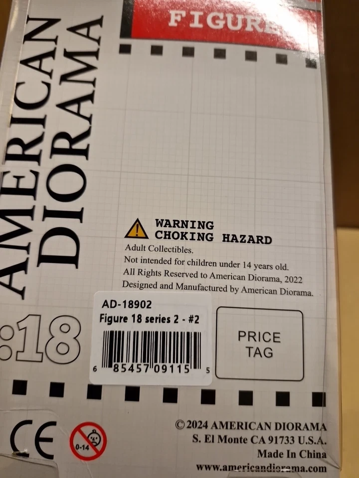 AMERICAN DIORAMA 1/18 - FIGURINES DIORAMA FIGURE 18 SERIES-2 18902 - Photo 4/4