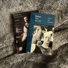 Renaissance & Baroque Art History Bundle Lot of 2 Textbooks Sources & Documents