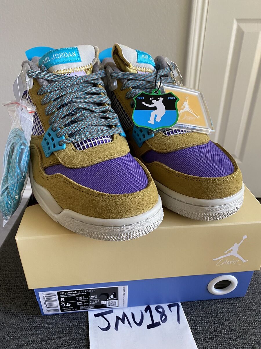 DS Nike Air Jordan 4 SP UNION Retro IV Desert Moss 8 OG DS Nike Air Jordan 4 SP UNION Retro IV Desert Moss 8 OG