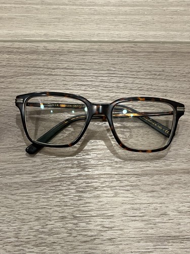 OLIVER PEOPLES Made In Italy Brown Tortoise Eyeglasses Frame