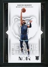 2022-23 DAVID RODDY 67/99 panini noir icon edition rookie rc