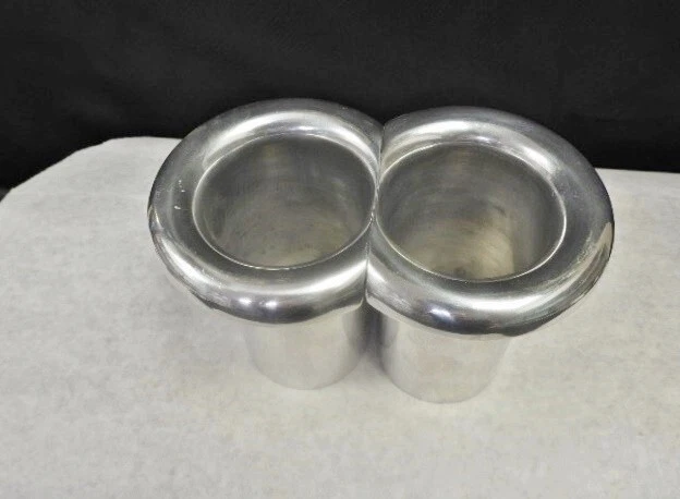 2-3/4" OD x 5" Tall  Pair of Ram Tubes Polished Aluminum  Crower-Kinsler Hilborn - Image 3 of 3
