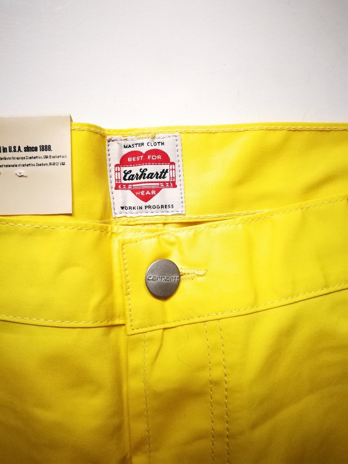 Carhartt Heritage W32in Clark pant, patrimoine Yello rigide, W32in Heritage L32in 1ebdb1 Carhartt Heritage W32in Clark pant, patrimoine Yello rigide, W32in Heritage L32in 1ebdb1