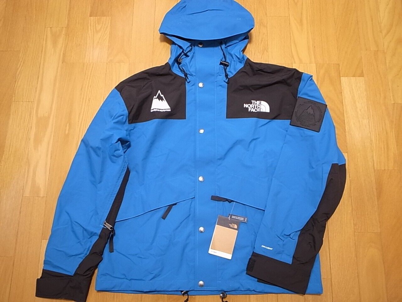 THE NORTH FACE ORIGINS 86 1986 MOUNTAIN JACKET BANFF BLUE size L