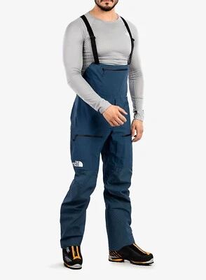 The North Face Herren Summit L5 Futurelight Lätzchenhose mit durchgehendem Reißverschluss/blau/uvp £585