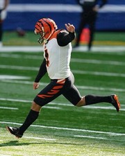 RANDY BULLOCK 8x10 PHOTO #19 Cincinnati Bengals Kicker WM
