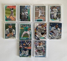 Seattle Mariners 2010-2019 Topps base team set lot (incl. Griffey Jr., Ichiro)