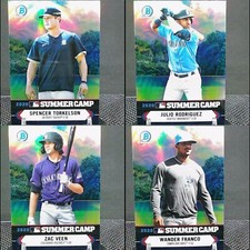 2021 Bowman Chrome 2020 Summer Camp Insert You Pick Complete Your Set