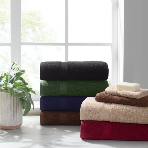 12 Pack of Bathroom Hand Towels - 100% Ring-Spun Cotton 16 x 27 Color Options - Picture 6 of 23