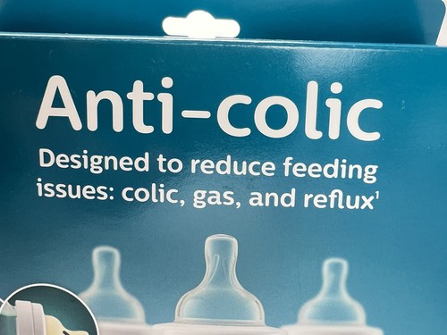 Philips Avent Anti-Colic Bottle With AirFree Vent Pink 9 oz 3 Ct. Baby Bottle - Picture 4 of 12
