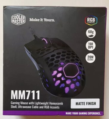 Cooler Master MM711 (MM711KKOL1) Wired Gaming Mouse