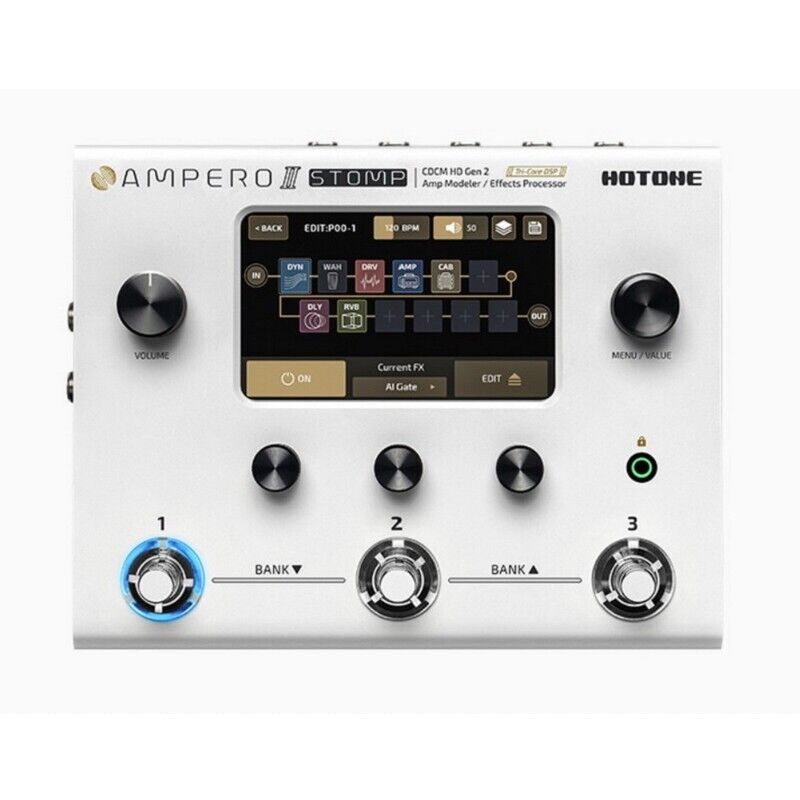 Hotone Ampero II Stomp Amp Modeler / Effects Processor Hotone Ampero II Stomp Amp Modeler / Effects Processor