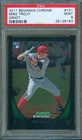 2011 Bowman Chrome Draft MIKE TROUT Rookie Card Angels #101 PSA 9 Mint