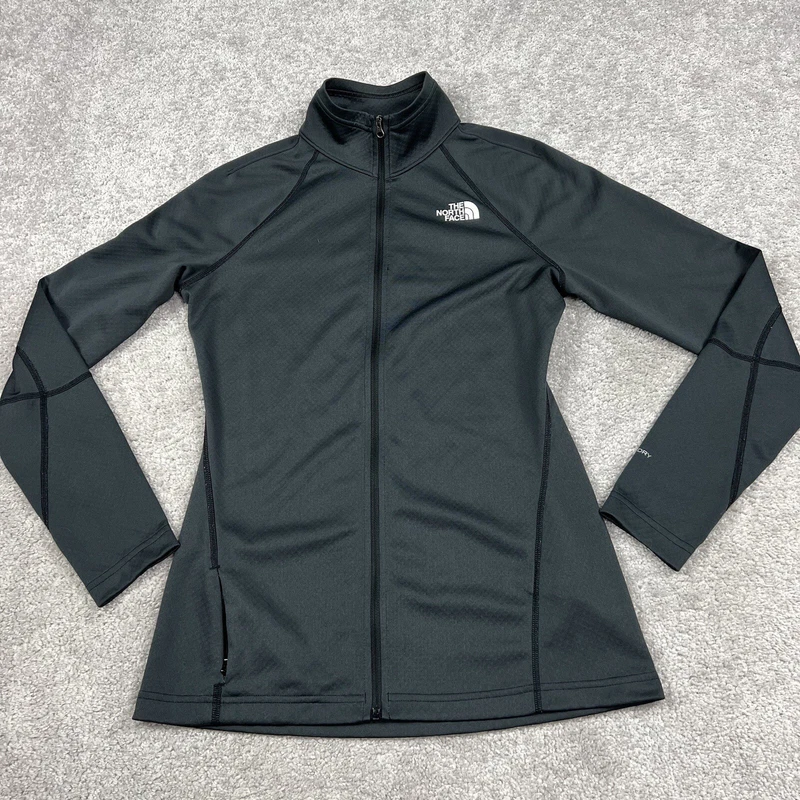 north-face lightweight full zip outdoors hiking euc jacket