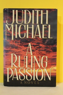 A Ruling Passion - Judith Michael 1990 Poseidon Press Hardcover Book w/ Jacket