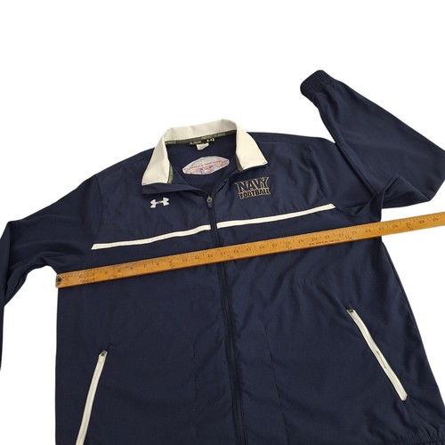 Under Armour US Navy Midshipmen Football Jacke Herren XL Poinsettia Bowl 2014 Zip - Bild 13 von 16
