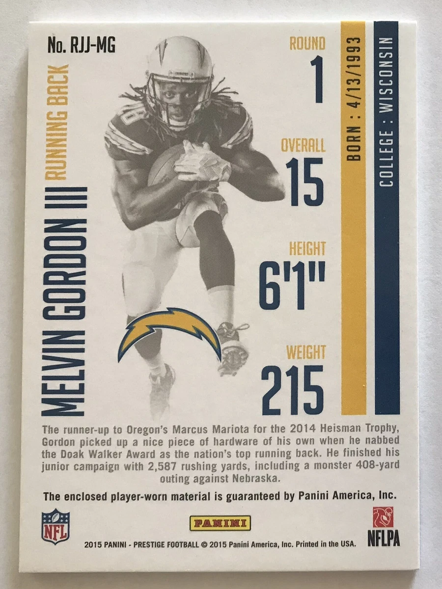 Melvin gordon cheap stitched jersey