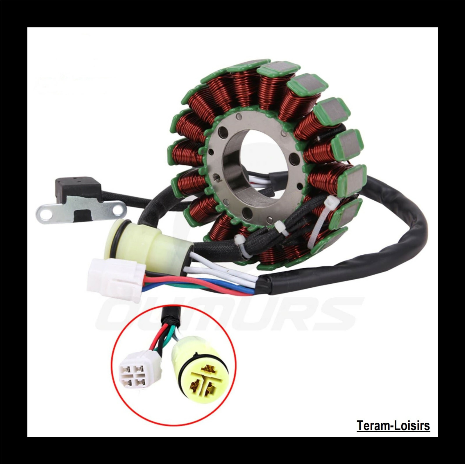 Stator Allumage Yamaha pour Rénovation Circuit Électrique Quad 4x4