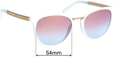 SFx Replacement Sunglass Lenses fits Versace MOD 4366 - 54mm Wide