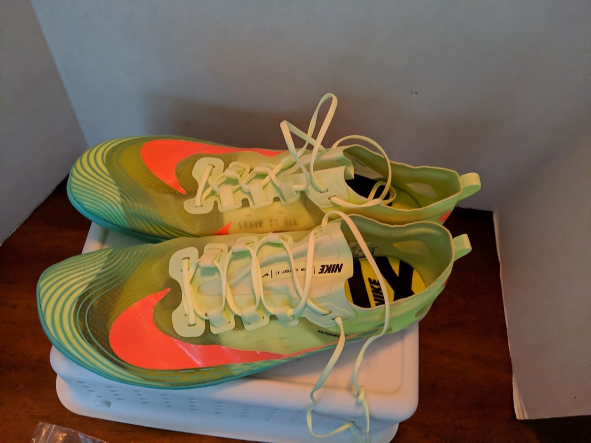 Nike AJ0847 Mens 14 Volt Orange zoom Victory 5 XC Track Spikes