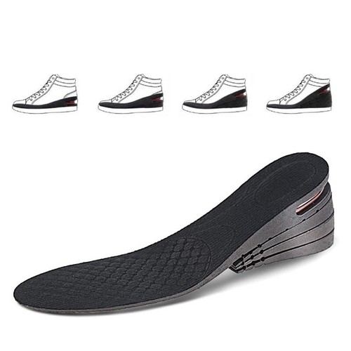 Plantilla elevadora de zapatos para hombres y mujeres Cojín de aire Inserto para talón Aumento de altura ajustable* - Imagen 6 de 17