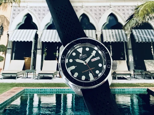 SEIKO 21J 7S26 0020 SKX007P9 MENS DIVER'S 200M WATCH, COMPLETLY RESTORED A+