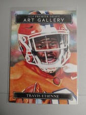 2021 Sage Premier Draft Art Gallery Jacksonville Jaguars Travis Etienne