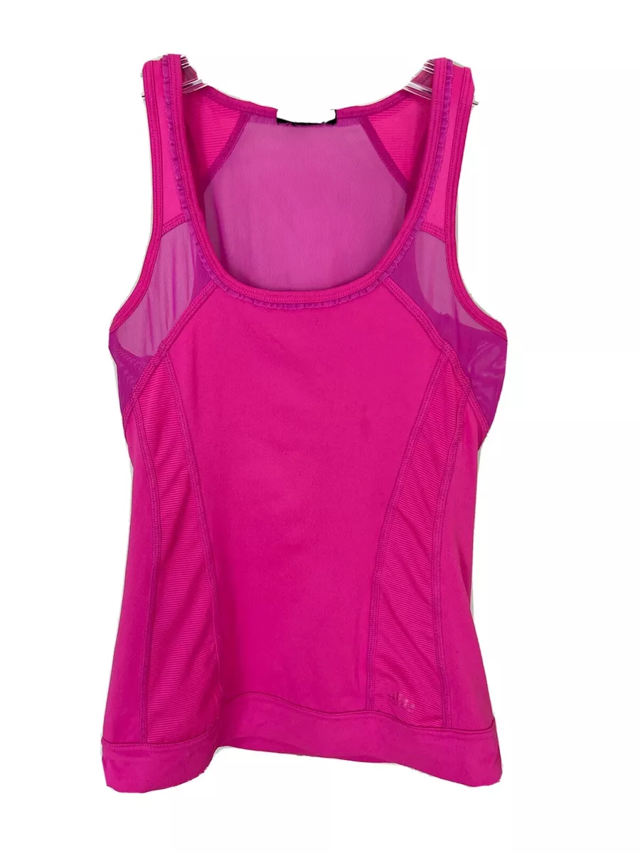 lindring Den anden dag Misbrug H&amp;M Sport Neon Pink Activewear Top with Mesh XS | eBay