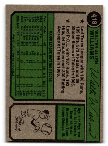 REVISED 1974 Topps Baseball #251-500 EX/MT to NM You Choose Complete Your Set - Picture 334 of 498
