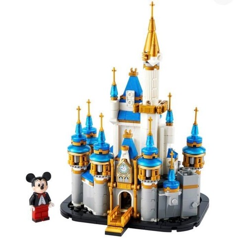 50th Anniversary Cinderella Castle Rare Disney Mini Castle LEGO Lego Mint - Picture 2 of 12