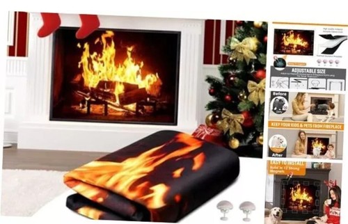 CADARA Magnet Kamin Zugluftabdeckung Kaminschlocker Deckenstopper 33x29 2024 - Bild 1 von 8