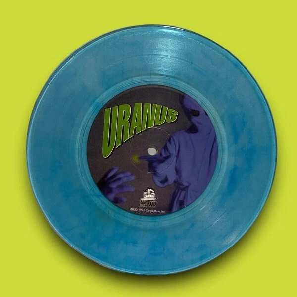 Blink-182 They Came To Conquer Uranus 7" ICE BLUE COLOR VINYL Grilled Cheese NEW - Image 4 of 4