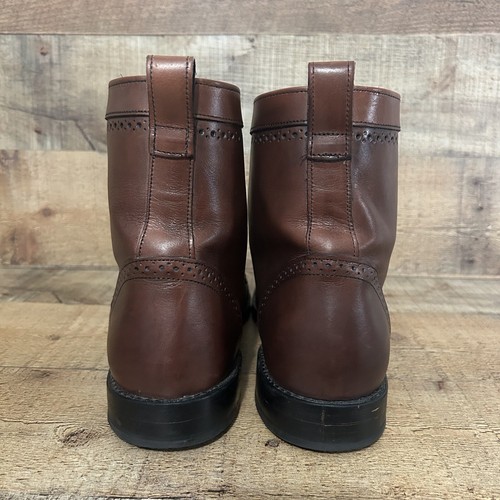 Allen Edmonds Dalton Herren Größe 11,5 B Leder Budapester Elegant Stiefel Ochsenblut - Bild 9 von 13
