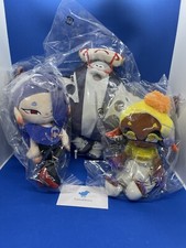 3 Set Shiver  BIG MAN  Frye Splatoon 3 Plush Doll ALL STAR COLLECTION Japanese