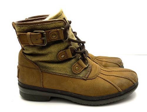 Boots Chestnut Brown Leather 1007999 