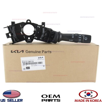GENUINE OEM Turn Signal Multi Function Switch Assy Hyundai Kia 93410-2M115