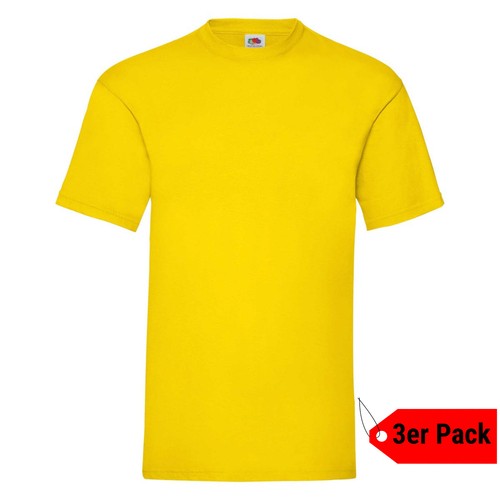 3er, 5er, 10er Pack FRUIT OF THE LOOM Valueweight T Unisex T-Shirt S bis XXL - Bild 16 von 40