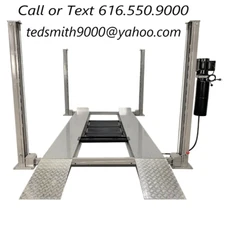 Triumph 8,000 lbs. 4-Post XLT Auto Truck Lift w/ Jack tray, Drip Trays, Casters