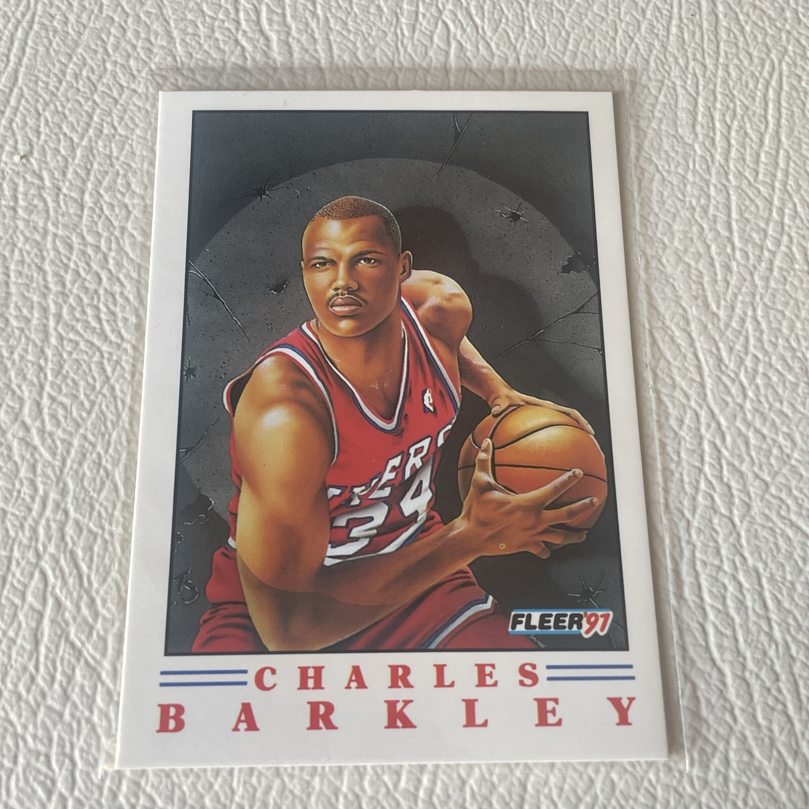 1991 Fleer Pro Vision Insert Charles Barkley Card #3/6 - Sixers HOF NBA