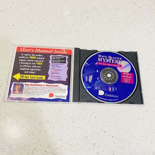 Pre- Algebra Word Problems and Logical Thinking Skills by Davidson CD-ROM 1994 - Picture 2 of 7