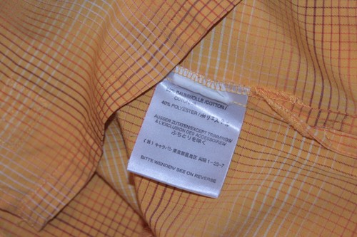 Jack Wolfskin Damas Exterior Uso Activo Camisa Naranja Talla UK 12 EU M 40 - Imagen 8 de 8