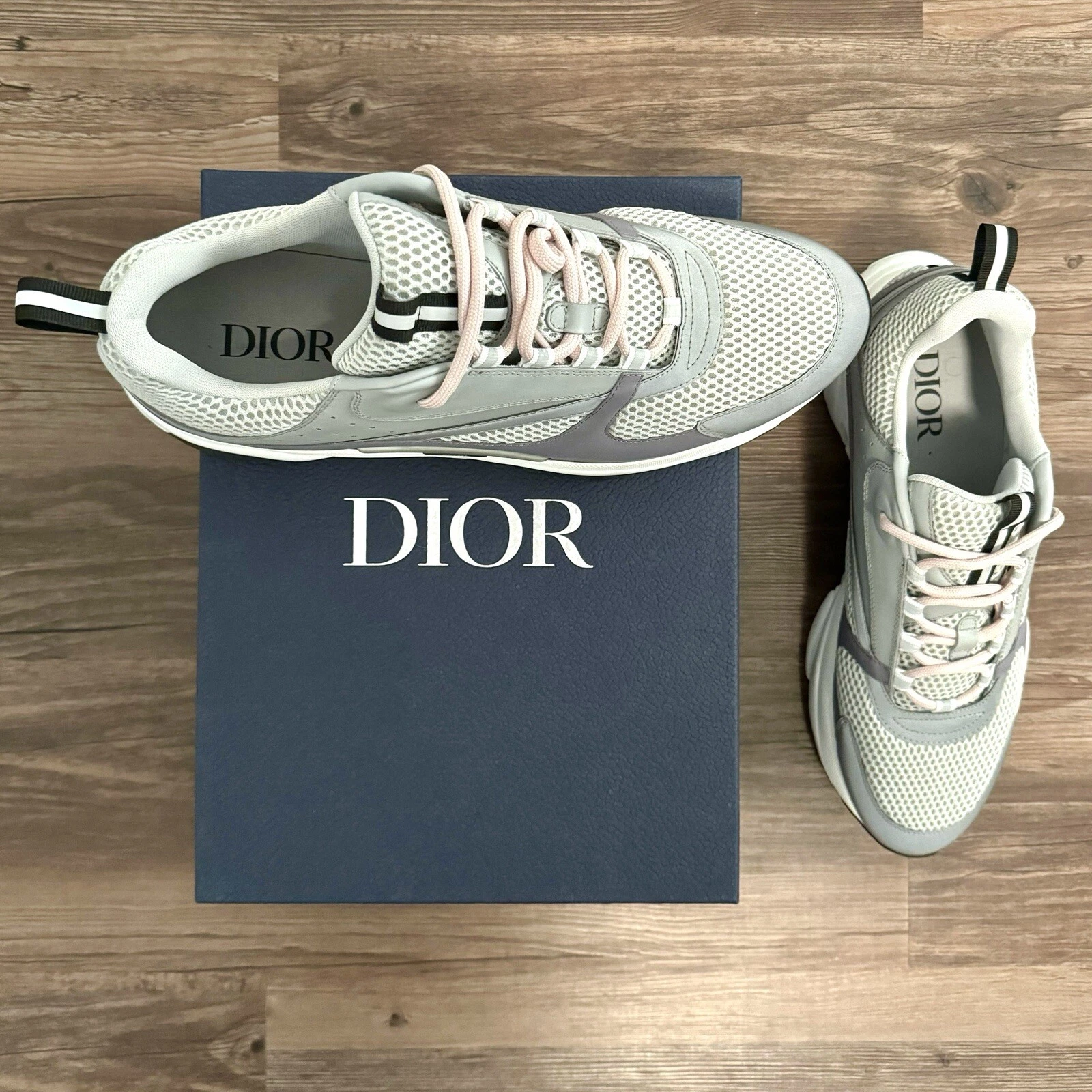 DIOR B22 gris blanc taille 47 neuf