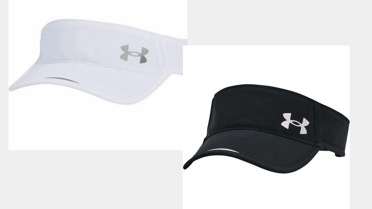 Under Armour Iso-Chill Launch Run Visor 1361563-001, Caps, black