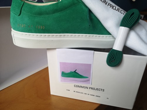 COMMON PROJECTS SNEAKERS 41 / 41,5 NEU GRÜN - Bild 2 von 12