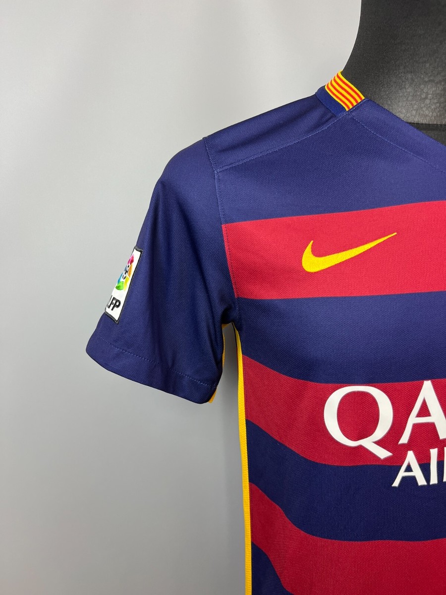Nike FC Barcelona 15/16シーズン ホームユニフォーム Fc Barcelona 2015/2016 Home Jersey Nike Shirt Size S | eBay