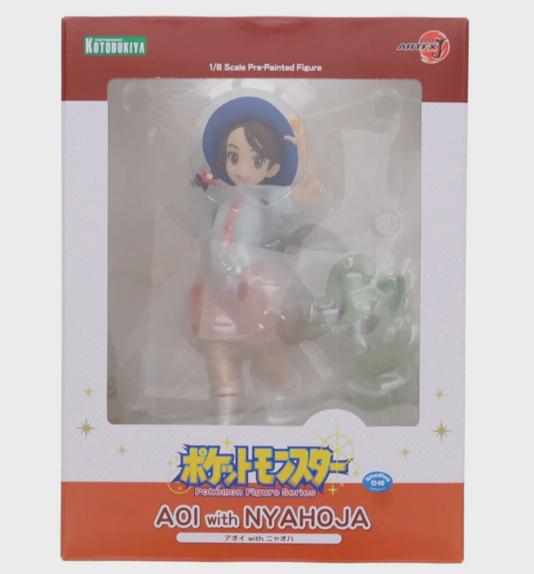 Pokemon Aoi & Nyaoja (Juliana & Sprigatito) Figure Kotobukiya