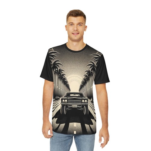 Vintage Style Lowrider T Shirt Chicano Cholo Art Graphic Tee Cars Homie Gangster - Picture 4 of 29